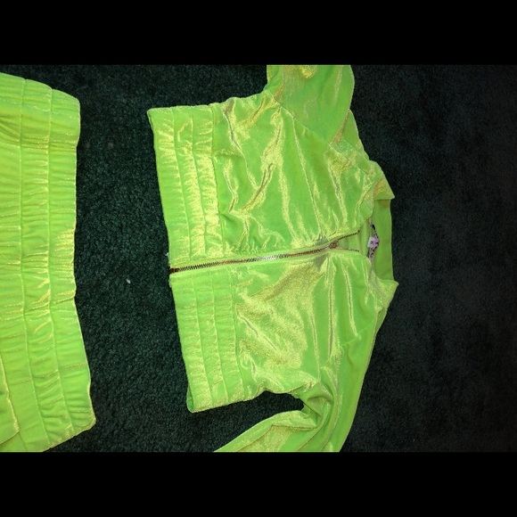 Lime green 2 piece set - Picture 4 of 5